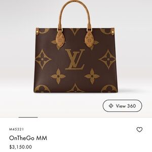 OnTheGo MM Louis Vuitton Bag